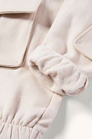 Baby Jungen - Baby-Cargo-Jogginghose - hellbeige