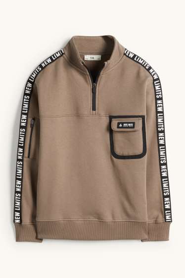 Children Boys - Sweatshirt - light brown
