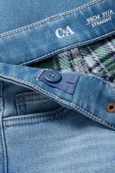 Děti - chlapci - Straight jeans - termo džíny - džíny - modré