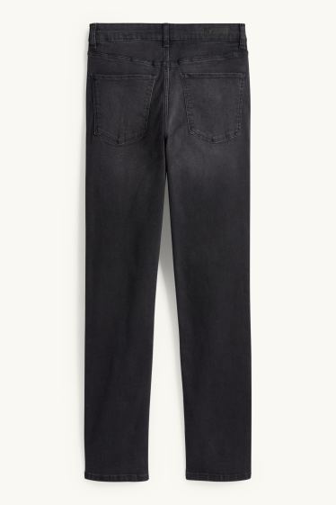 Femmes - Slim jean - high waist - LYCRA® - noir