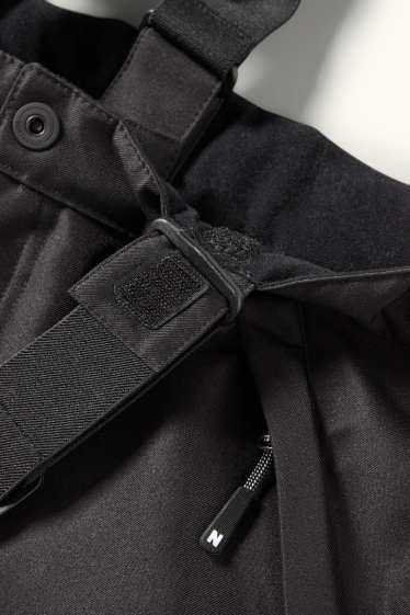 Kinderen: jongens - Skibroek - waterdicht - zwart