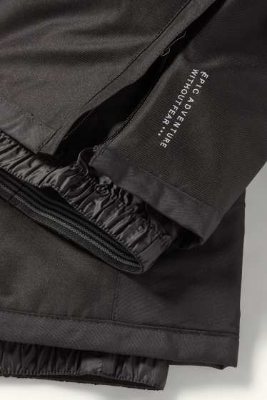 Kinderen: jongens - Skibroek - waterdicht - zwart