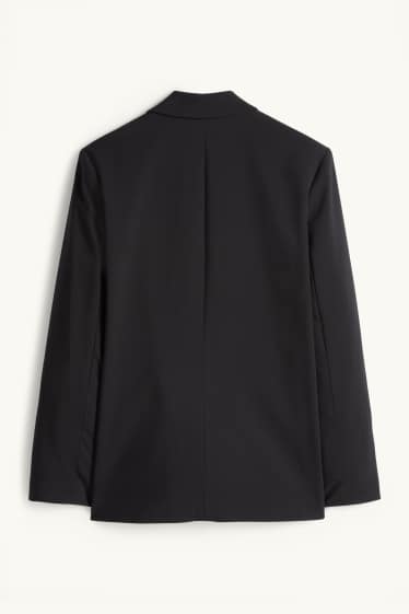 Femmes - Blazer long oversize - noir