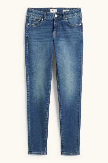 Femmes - Skinny jean - low waist - LYCRA® - jean bleu