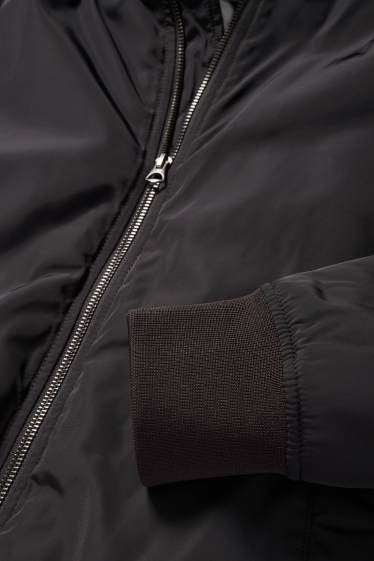 Hombre - Cazadora bomber - forrada - negro