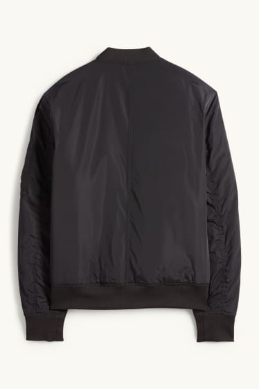Hombre - Cazadora bomber - forrada - negro