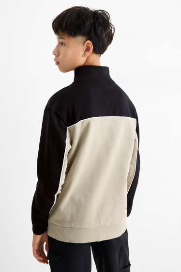 Children Boys - Sweatshirt - black / beige