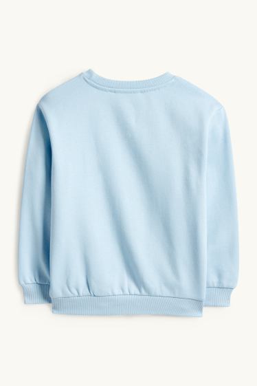 Nena - Gat - dessuadora - blau clar