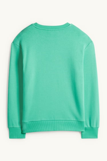 Děti - chlapci - Minecraft - mikina - zelená