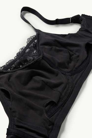 Dames - Prothese-BH zonder beugels - zwart