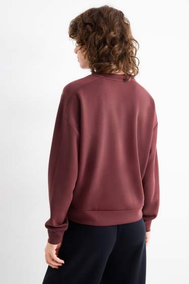 Damen - Sweatshirt - bordeaux