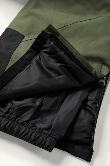 Copii - Băieți - Pantaloni de schi - impermeabili - verde