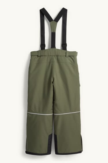 Copii - Băieți - Pantaloni de schi - impermeabili - verde
