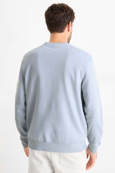Hommes - Sweat - bleu clair