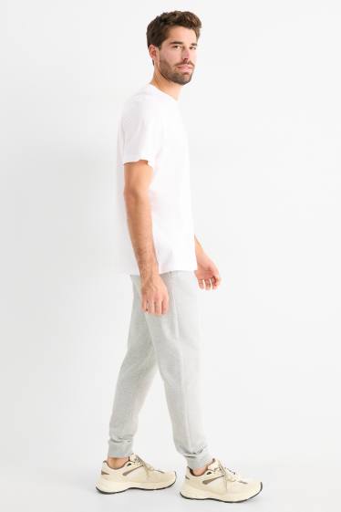 Herren - Jogginghose - hellgrau-melange