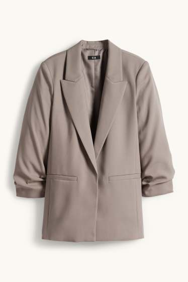 Donna - Blazer business - regular fit - tortora