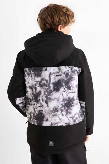 Nen - Jaqueta d’esquí amb caputxa - impermeable - negre