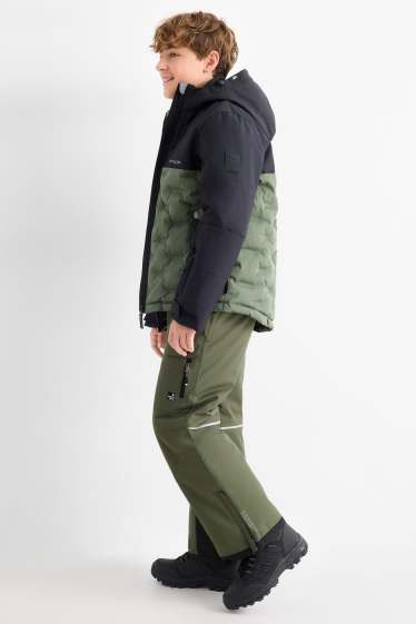 Copii - Băieți - Pantaloni de schi - impermeabili - verde