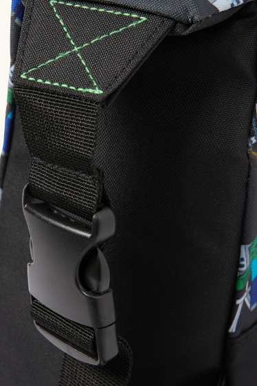 Niños - Minecraft - bolso bandolera - negro