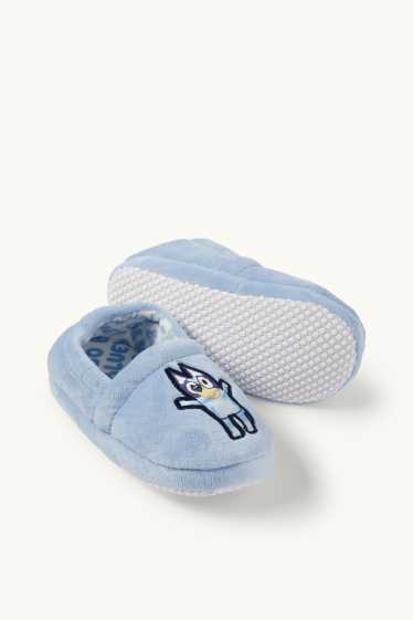 Kinder Mädchen - Bluey - Hausschuhe - hellblau