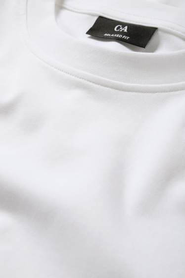 Home - Samarreta de màniga llarga - relaxed fit - blanc