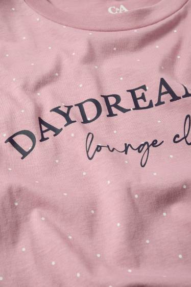 Dona - Pijama - de piquets - fúcsia