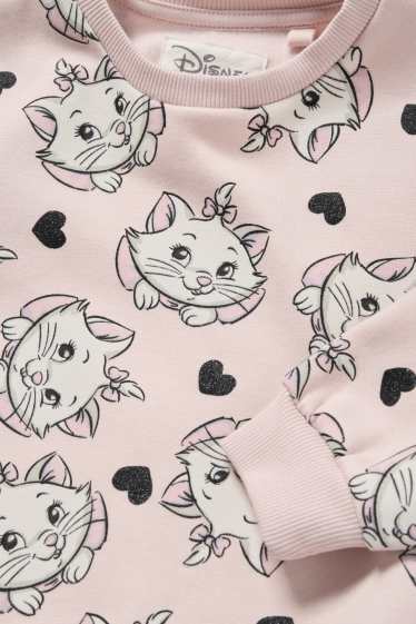 Children Girls - Aristocats - sweatshirt - rose