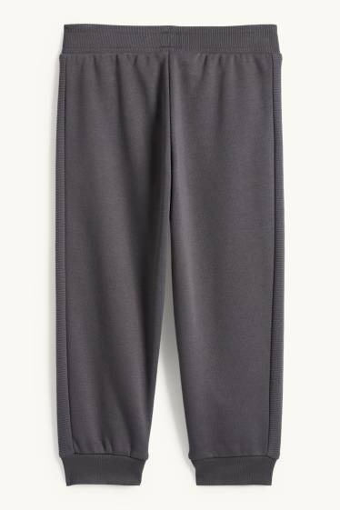 Copii - Băieți - Mașini - pantaloni de trening - gri închis