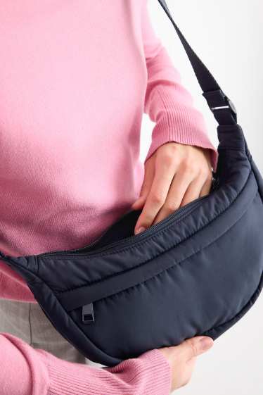 Dámské - Taška přes rameno - tmavomodrá