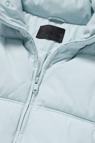 Damen - Steppjacke - helltürkis