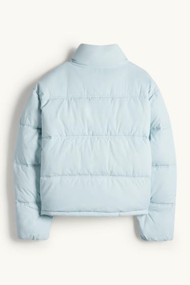 Damen - Steppjacke - helltürkis