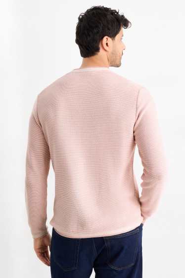 Bărbați - Pulover - roz