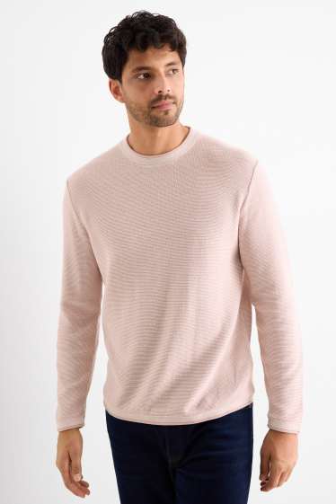 Bărbați - Pulover - roz