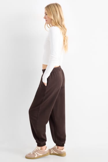 Damen - Jogginghose - dunkelbraun