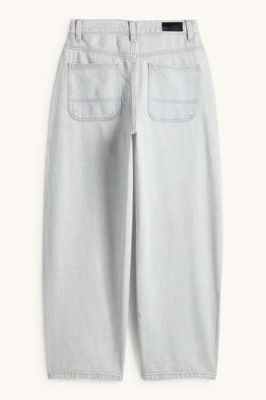 Bambine - Relaxed jeans - jeans grigio chiaro