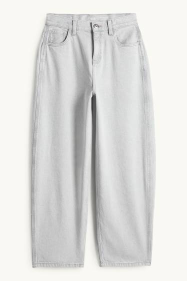 Bambine - Relaxed jeans - jeans grigio chiaro