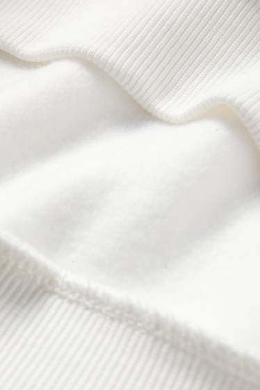 Bambine - Wednesday - felpa con cappuccio - bianco