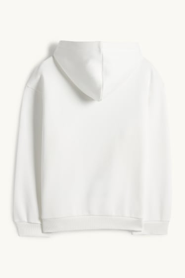 Enfants filles - Harry Potter - sweat à capuche - blanc