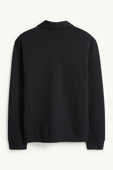 Herren - Sweatjacke - schwarz