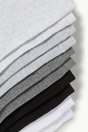 Damen - Multipack 5er - Socken - hellgrau