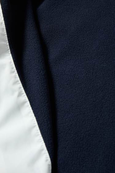 Children Boys - Minecraft - jacket - patterned - dark blue