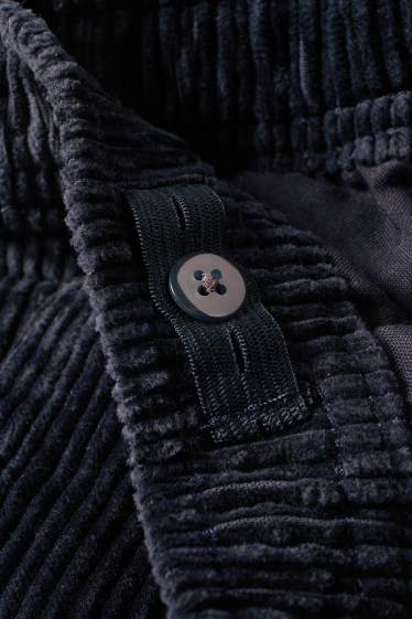 Nen - Pantalons cargo de pana - blau fosc