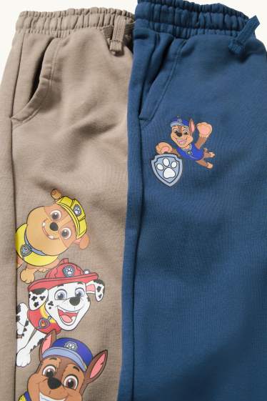 Copii - Băieți - Multipack 2 perechi - Patrula cățelușilor - Chase, Marshall - pantaloni de trening - maro / albastru închis