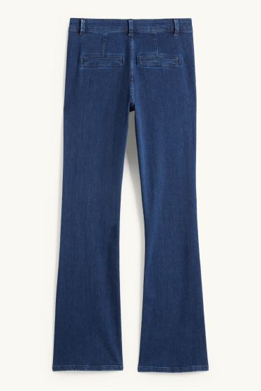 Donna - Bootcut jeans - vita media - jeans blu