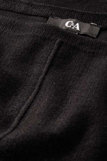 Damen - Feinstrick-Pullover - schwarz