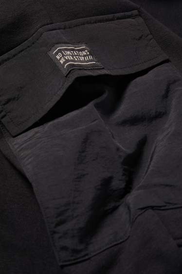 Enfants garçons - Pantalon de jogging cargo - noir