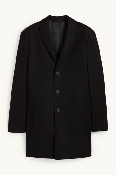 Herren - Mantel - schwarz