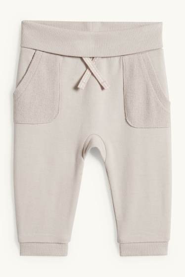 Unisex - Baby joggers - light beige