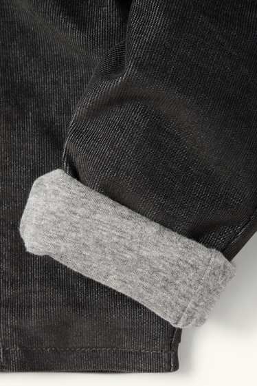 Nadó nen - Pantalons de pana tèrmics per a nadó - gris fosc
