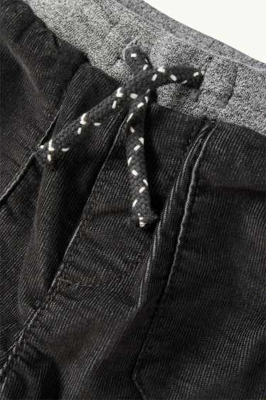 Nadó nen - Pantalons de pana tèrmics per a nadó - gris fosc
